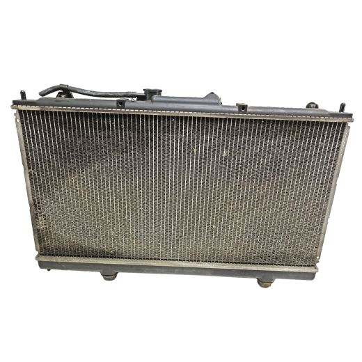 Радиатор охлаждения Mitsubishi Galant/ Legnum '96-'99 (4G93, 6A13-T, 6A12) MT 2 вентилятора контрактный в сборе