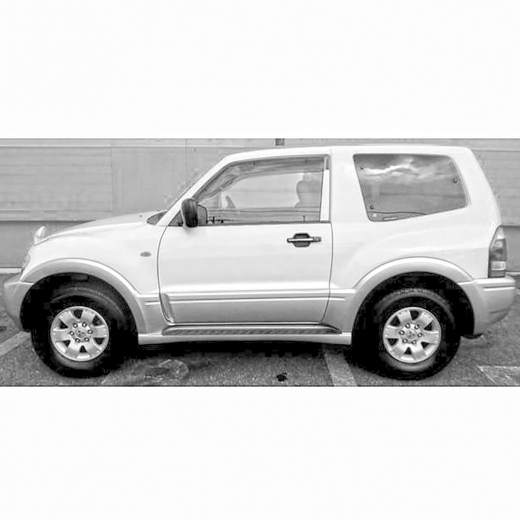 Дверь передняя левая Mitsubishi Pajero (3door) '99-'07 контрактная