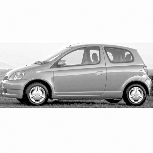 Дверь передняя левая Toyota Vitz/ Echo '99-'05 контрактная (3door/ 2door)