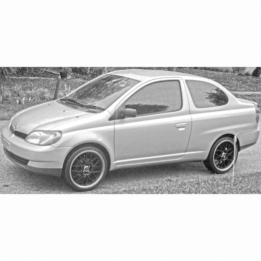 Дверь передняя левая Toyota Vitz/ Echo '99-'05 контрактная (3door/ 2door)