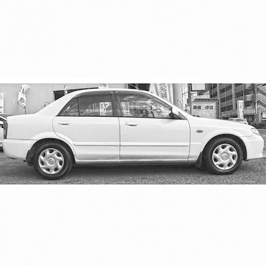 Дверь передняя правая Mazda Familia/ 323/ Astina/ Protege '98-'04/ Ford Laser Lidea '98-'01 контрактная