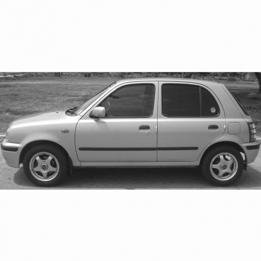 Дверь задняя левая Nissan March 5 Door '92-'02 контрактная