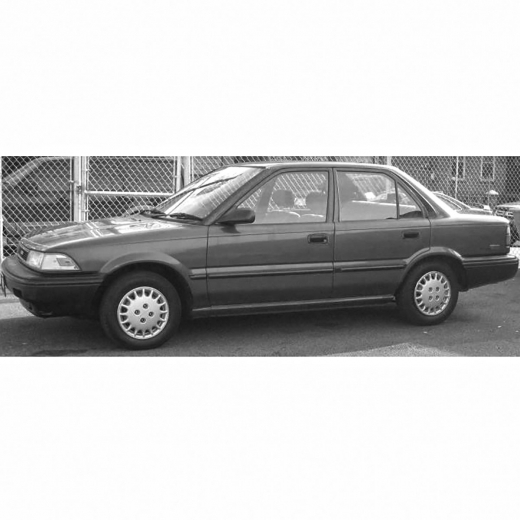 Дверь задняя левая Toyota Corolla Sedan '87-'92 контрактная