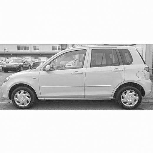 Дверь задняя левая Mazda Demio '02-'07 контрактная