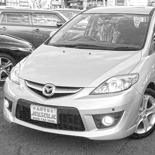 Решетка радиатора Mazda Premacy '07-'10 контрактная