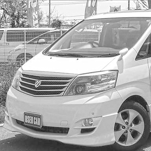 Решетка радиатора Toyota Alphard '05-'08 G контрактная