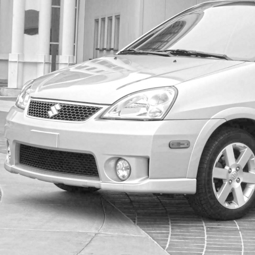 Решетка радиатора Suzuki Aerio (1/8L)/ Liana (S) '04-'07 контрактная