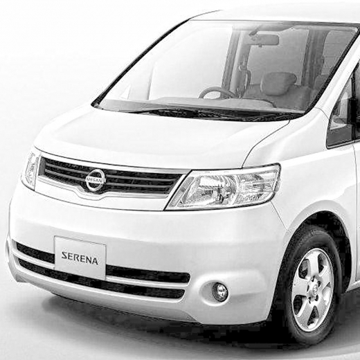 Решетка радиатора Nissan Serena (20S, 20G) '05-'07 контрактная