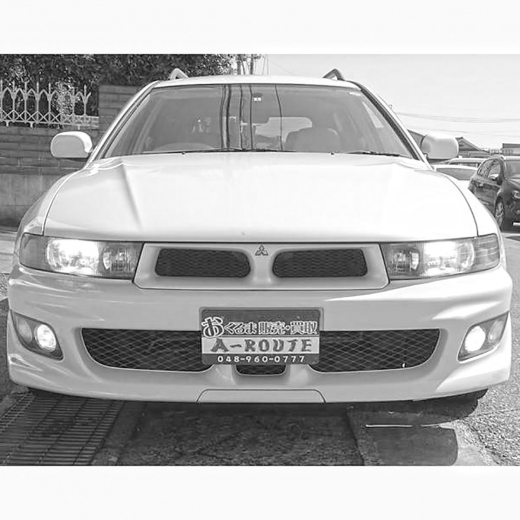Решетка радиатора Mitsubishi Galant/ Legnum '98-'05 Viento, VR-4  контрактная