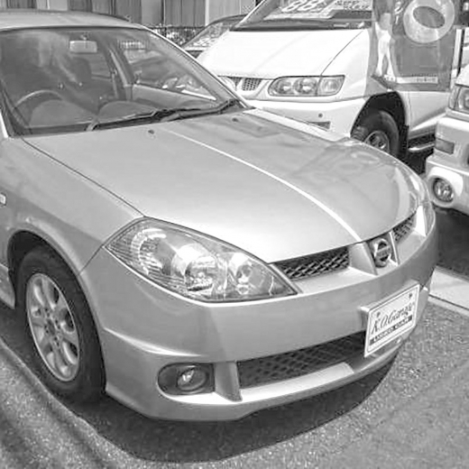 Решетка радиатора Nissan Wingroad Aero '01-'05 правая контрактная
