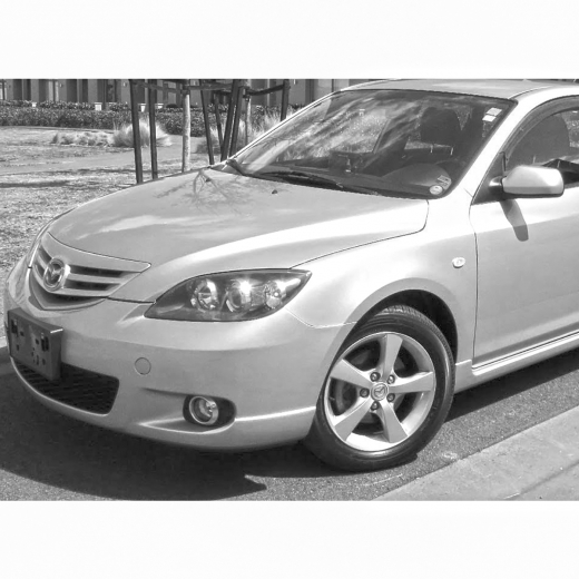 Крыло переднее Mazda 3/ Axela '03-'09 HB левое контрактное