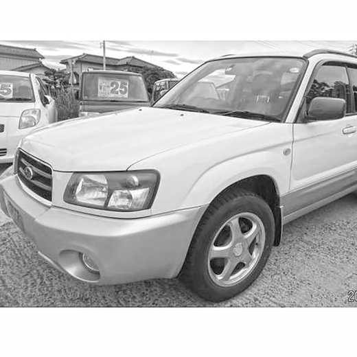 Крыло переднее Subaru Forester '01-'05 левое под повторитель контрактное 