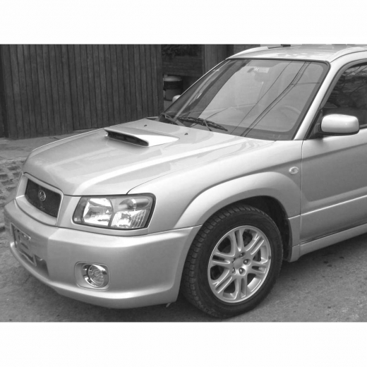 Крыло переднее Subaru Forester '01-'05 левое под повторитель контрактное 