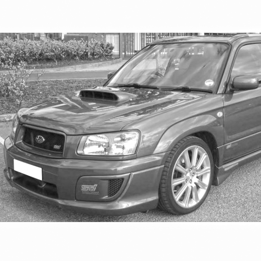 Крыло переднее Subaru Forester '01-'05 левое под повторитель контрактное 