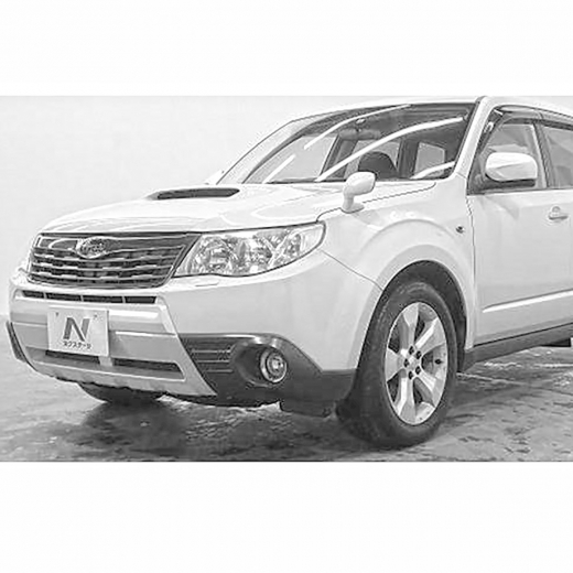 Крыло переднее Subaru Forester '07-'10 левое под повторитель, зеркало контрактное