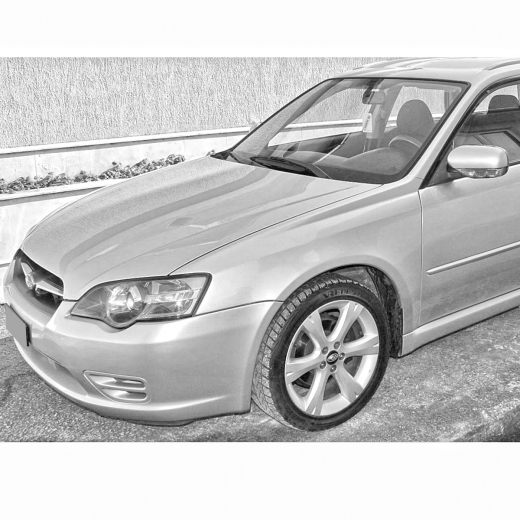 Крыло переднее Subaru Legacy '03-'06 левое контрактное