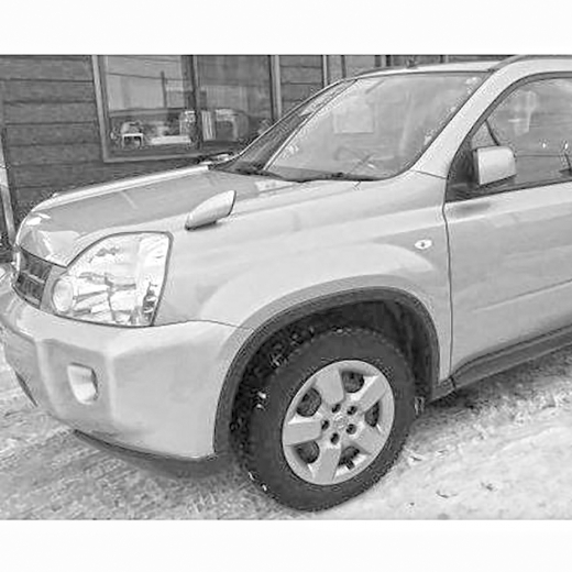 Крыло переднее Nissan X-Trail '07-'15 левое под зеркало контрактное
