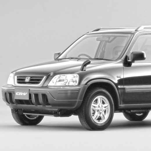 Крыло переднее Honda CR-V '95-'01 левое под повторитель, зеркало контрактное