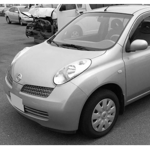 Крыло переднее Nissan March/ Micra '02-'10 левое под повторитель контрактное