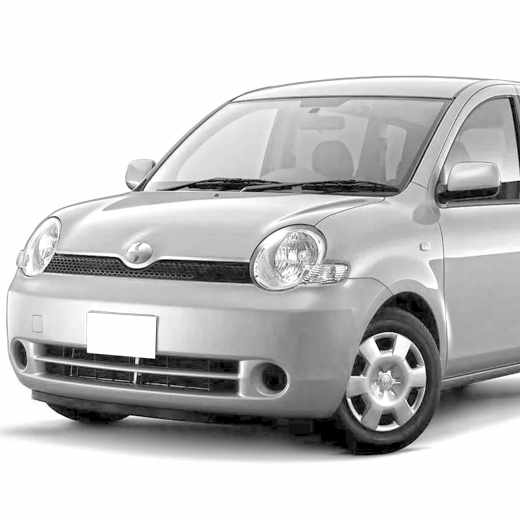 Крыло переднее Toyota Sienta '03-'06 левое под повторитель контрактное