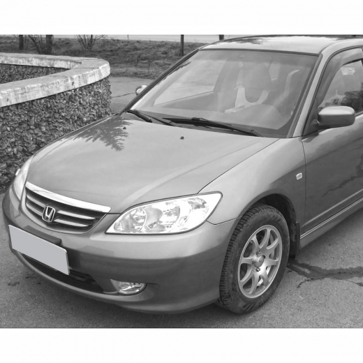 Крыло переднее Honda Civic Ferio Sedan/ Coupe '03-'05 левое под повторитель контрактное