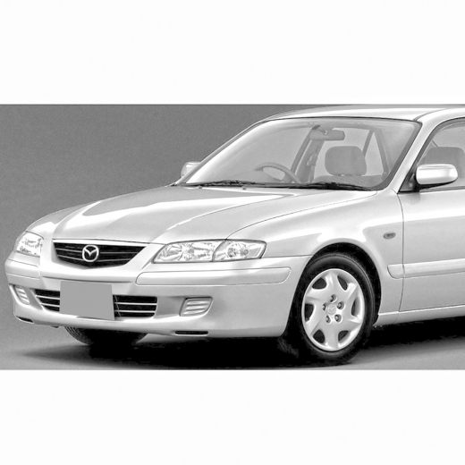 Крыло переднее Mazda Capella '99-'02 левое под повторитель контрактное