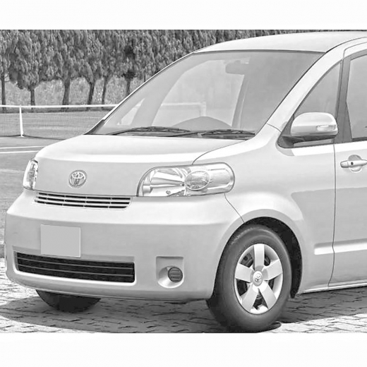 Крыло переднее Toyota Porte '07-'12 левое контрактное