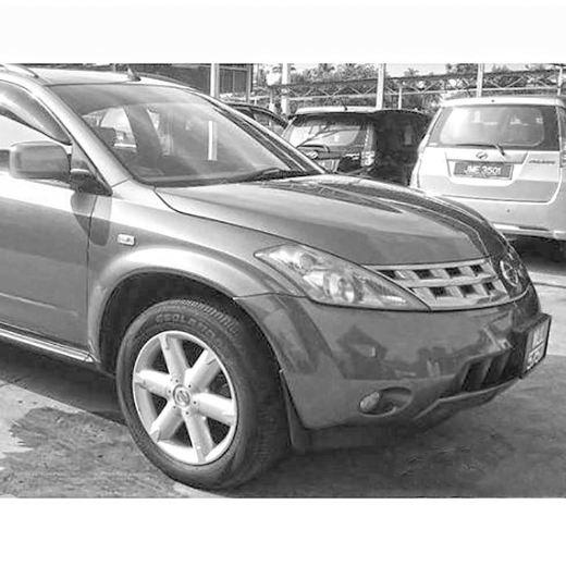 Крыло переднее Nissan Murano '02-'08 правое под повторитель Контрактный