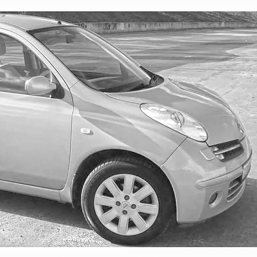 Крыло переднее Nissan March/ Micra '02-'10 правое под повторитель контрактное