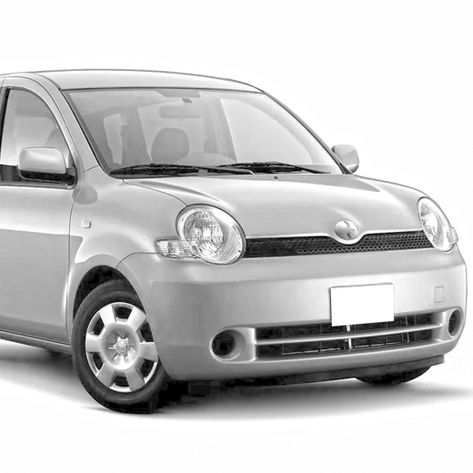 Крыло переднее Toyota Sienta '03-'06 правое под повторитель контрактное