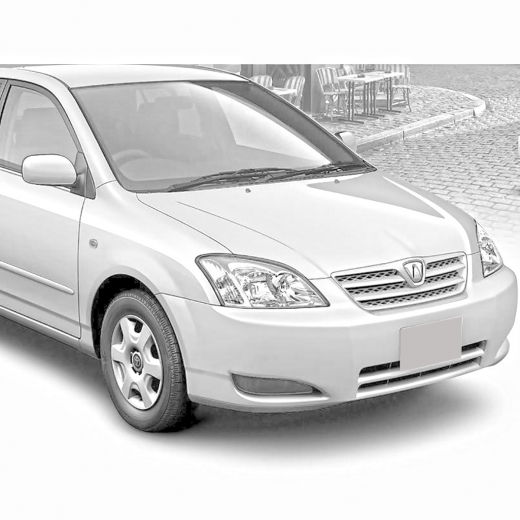 Крыло переднее Toyota Allex/ Runx/ Corolla '02-'06 правое контрактное HB
