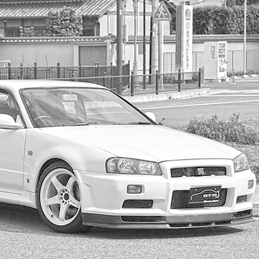 Бампер передний Nissan Skyline GT-R '98-'02 контрактный