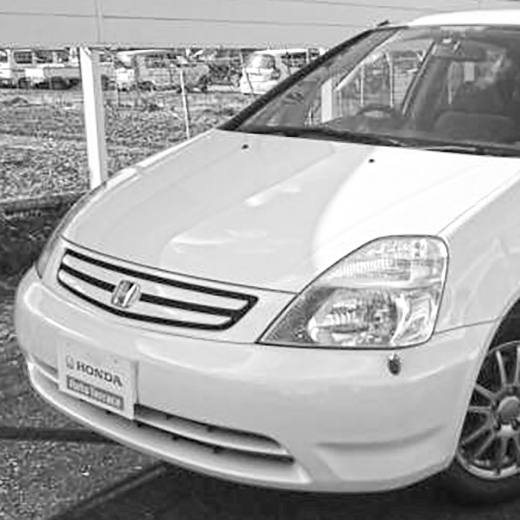 Бампер передний Honda Stream '00-'03 контрактный