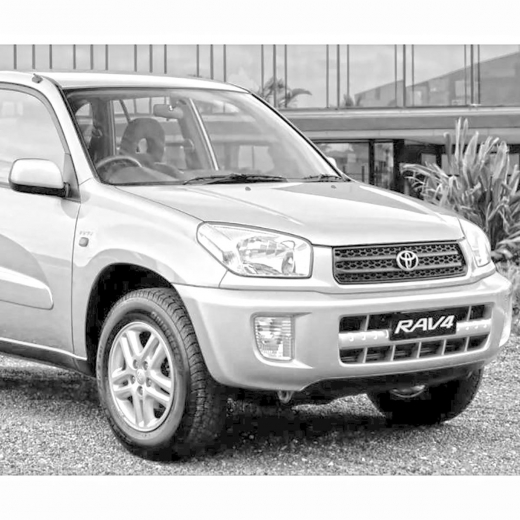 Бампер передний Toyota Rav4 '00-'03 (42-22, 42-23, 42-24) контрактный