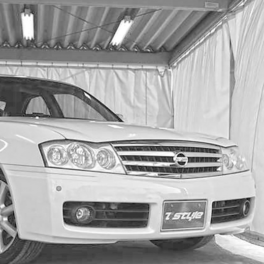 Бампер передний Nissan Gloria '01-'04 (12-90) контрактный
