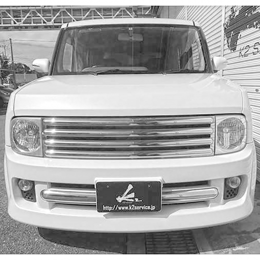 Бампер передний Nissan Cube Rider '02-'05 контрактный