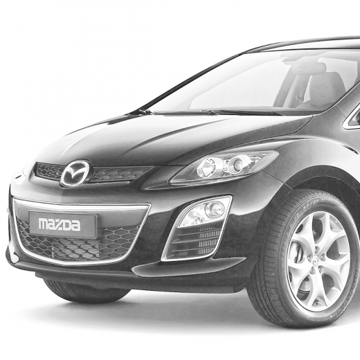 Бампер передний Mazda CX-7 '09-'12 контрактный