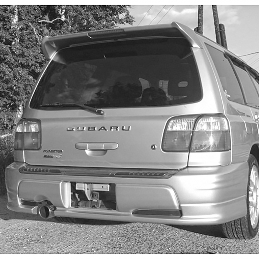 Бампер задний Subaru Forester Type A '00-'02 контрактный