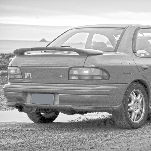 Бампер задний Subaru Impreza '92-'96 контрактный Sedan