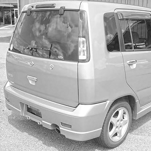 Бампер задний Nissan Cube '98-'00 контрактный