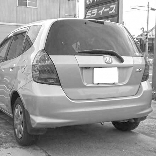 Бампер задний Honda Fit '04-'07/ Jazz '04-'08 контрактный