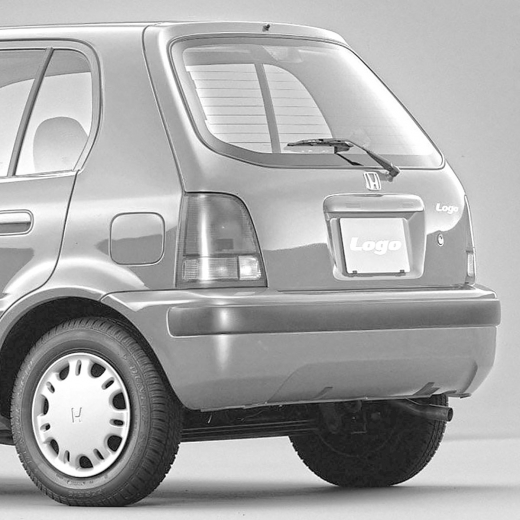 Бампер задний Honda Logo '96-'98 контрактный