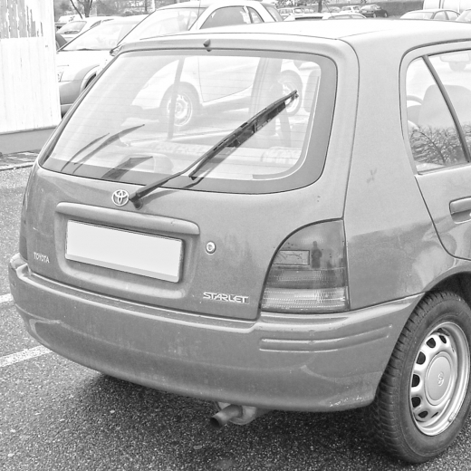Бампер задний Toyota Starlet '96-'99 контрактный