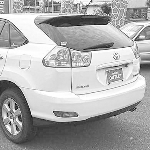 Бампер задний Toyota Harrier '03-'12/ Lexus Rx '03-'08 контрактный