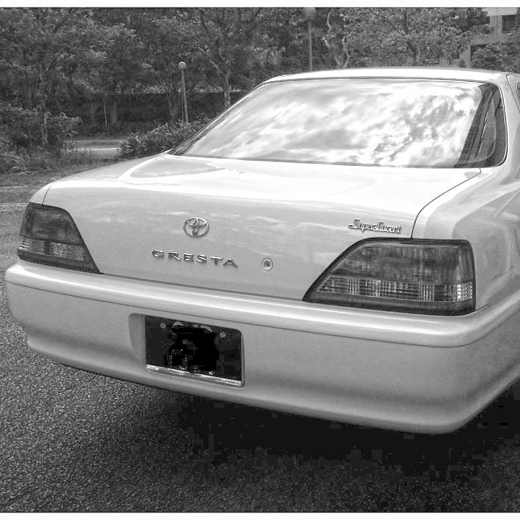 Бампер задний Toyota Cresta '96-'01 контрактный