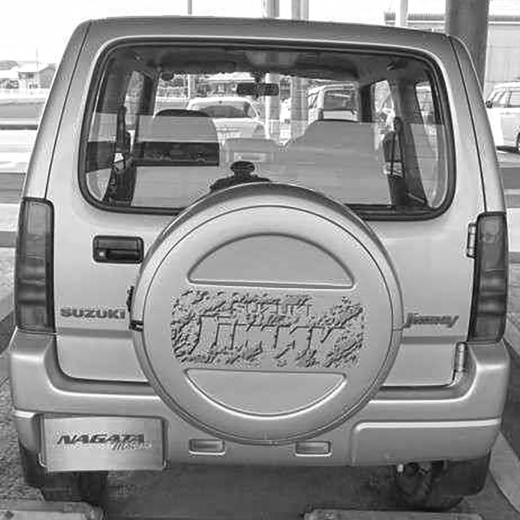 Дверь багажника Suzuki Jimny '98-'18 контрактная