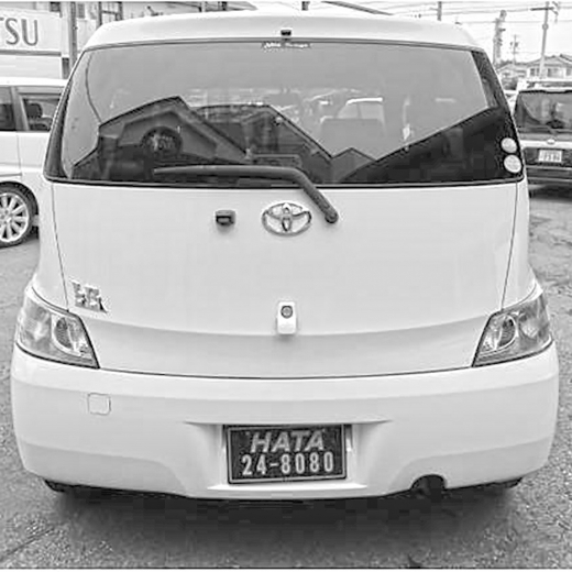 Дверь багажника Toyota Bb '05-'16 контрактная