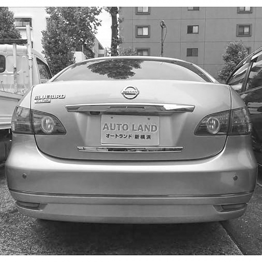 Крышка багажника Nissan Bluebird Sylphy '05-'12  контрактная