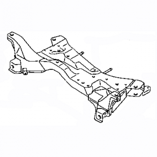 Балка подвески передняя Mitsubishi Outlander '03-'06/ Airtrek '01-'05/ Lancer Cargo '03-'08 (4WD) контрактная