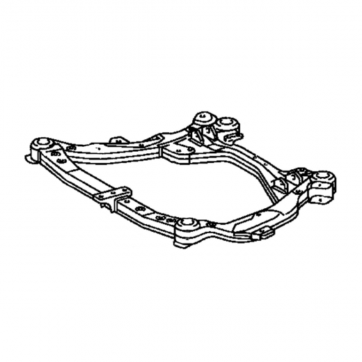 Балка подвески передняя Toyota Camry '03-'06/ Camry '03-'06/ Camry '06-'11/ Camry '11-'18/ Estima '99-'06/ Alphard '02-'11/ Windom '01-'06/ Lexus ES '01-'12/ ES '12-'18 (2WD) контрактная 07.2003 - 11.2006